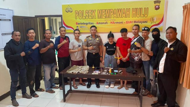 Tak ada toleransi ,iptu Fredi Surya Kapolsek Mempawah Hulu pimpin pengungkapan peredaran narkoba 5,02 Gram sabu diamankan